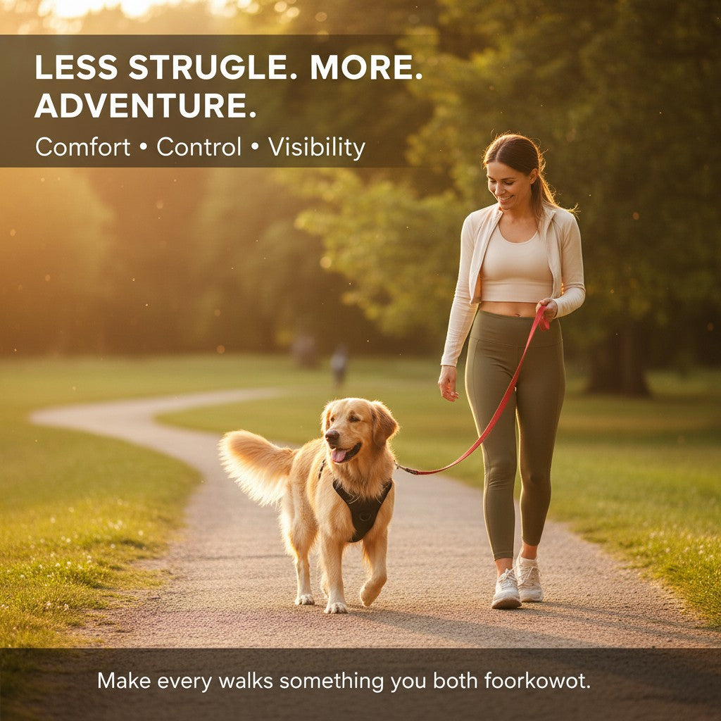 PawBloomCare™ No-Pull Dog Harness