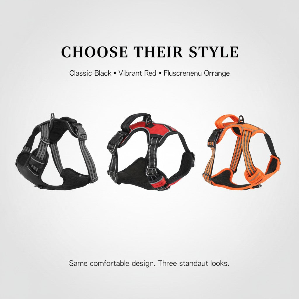 PawBloomCare™ No-Pull Dog Harness