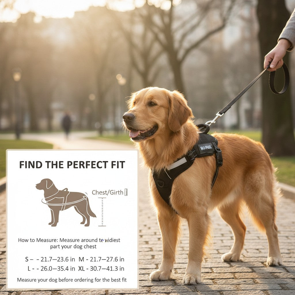 PawBloomCare™ No-Pull Dog Harness