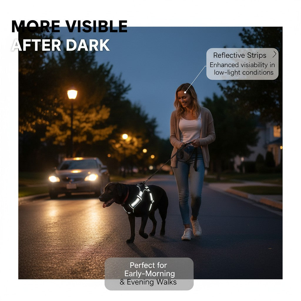 PawBloomCare™ No-Pull Dog Harness