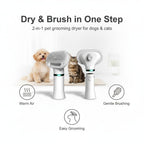 2-in-1 Pet Hair Dryer & Brush