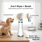 2-in-1 Pet Hair Dryer & Brush