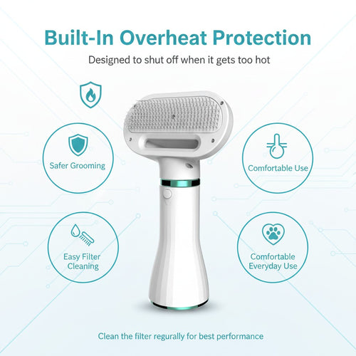 2-in-1 Pet Hair Dryer & Brush