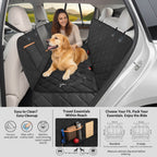 PawBloomCare™ Waterproof Dog Car Seat Cover