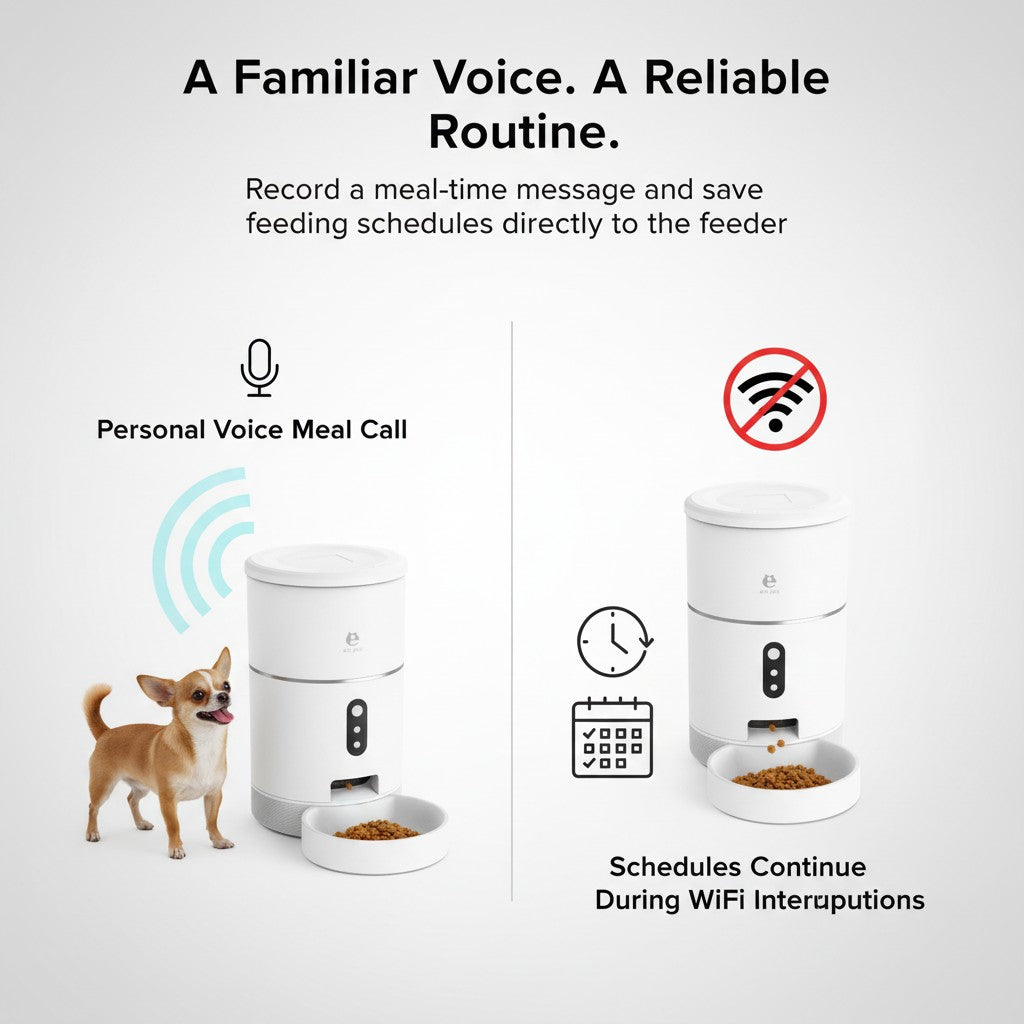 Smart Wifi Video Version Of Small One Pet Automatic Feeder Timing And Quantitative